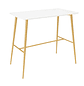Mesa Bar Rectangular Cubierta Blanca - Miniatura 9