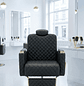 Silla de Peluquería Profesional Reclinable Negra con Base Hidráulica Dorada | Legado Dorado – DHANI Store - Miniatura 5