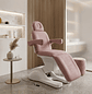 Sillón Cosmetologico y Camilla Eléctrica para Estética  Ajustable Palo Rosa Profesional - Miniatura 2