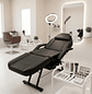 Camilla Estética Profesional Reclinable Negra para Pestañas, Cejas y Cosmetología | Oníx Negra | Dhani - Miniatura 3