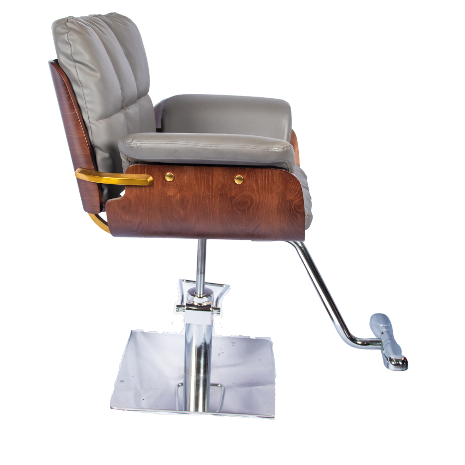 Sillón Peluqueria para Salón Detalles en Madera Verona Wood Pro 2