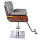 Sillón Peluqueria para Salón Detalles en Madera Verona Wood Pro - Miniatura 2