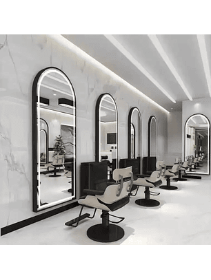 Espejo con Luz LED de Cuerpo Completo 180x70 cm con Marco