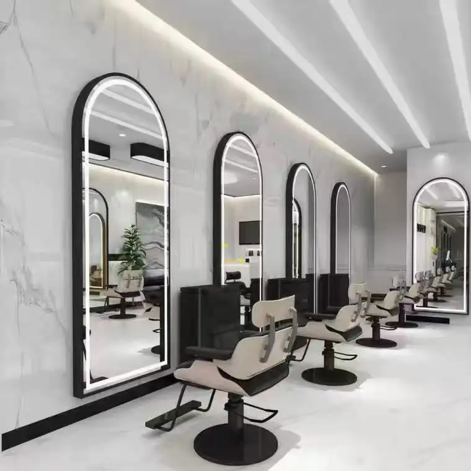 Espejo con Luz LED de Cuerpo Completo 180x70 cm con Marco 1