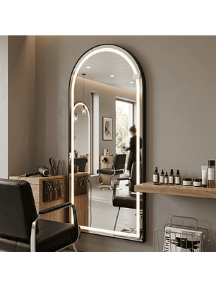 Espejo con Luz LED para Pared 150x70cm con Luz Touch 