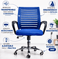Silla de Oficina Ergonómica con Brazos y Ruedas | Altura Ajustable Mesh Transpirable - Miniatura 7