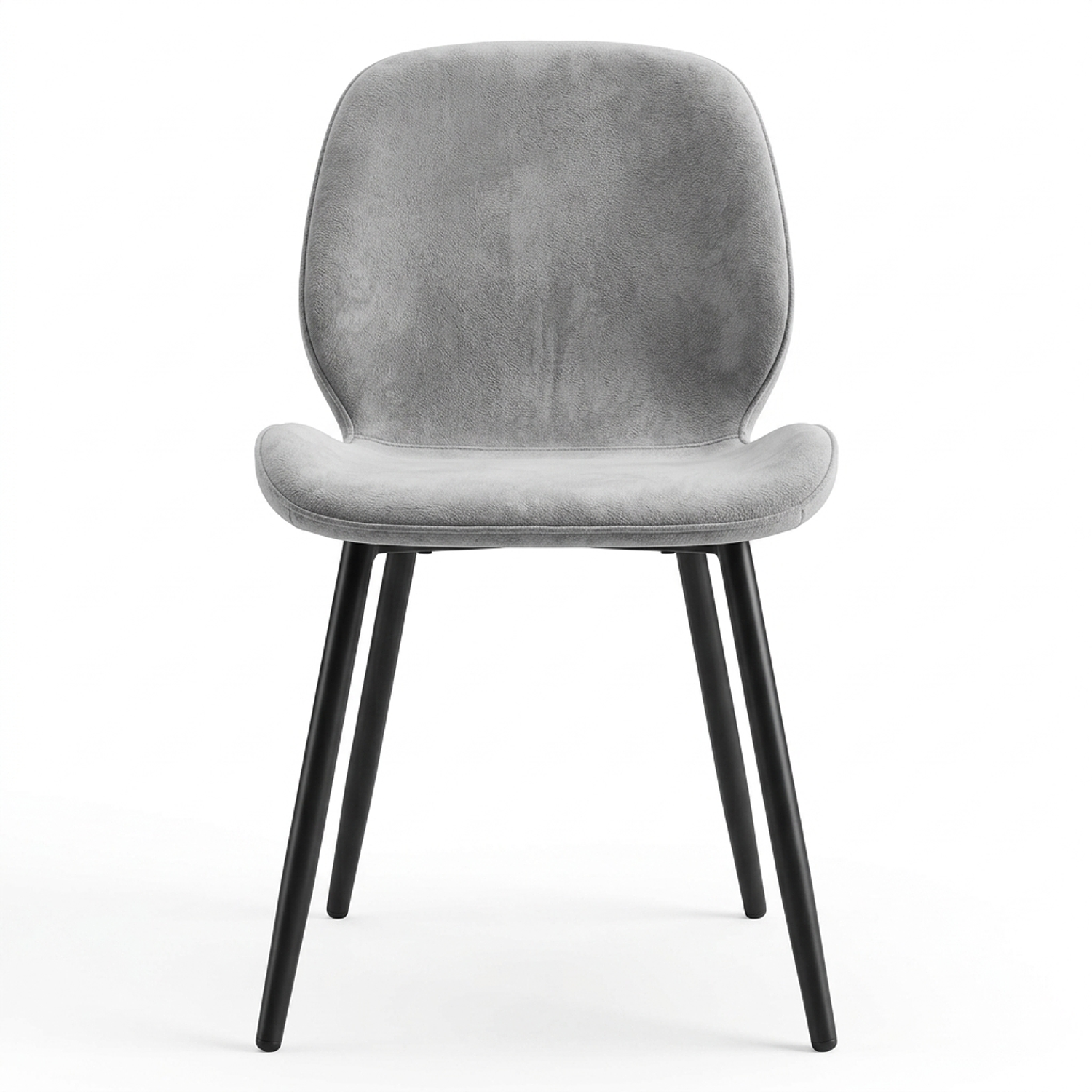 Silla Fiori Top Lino Gris con Patas Negras Noir 2