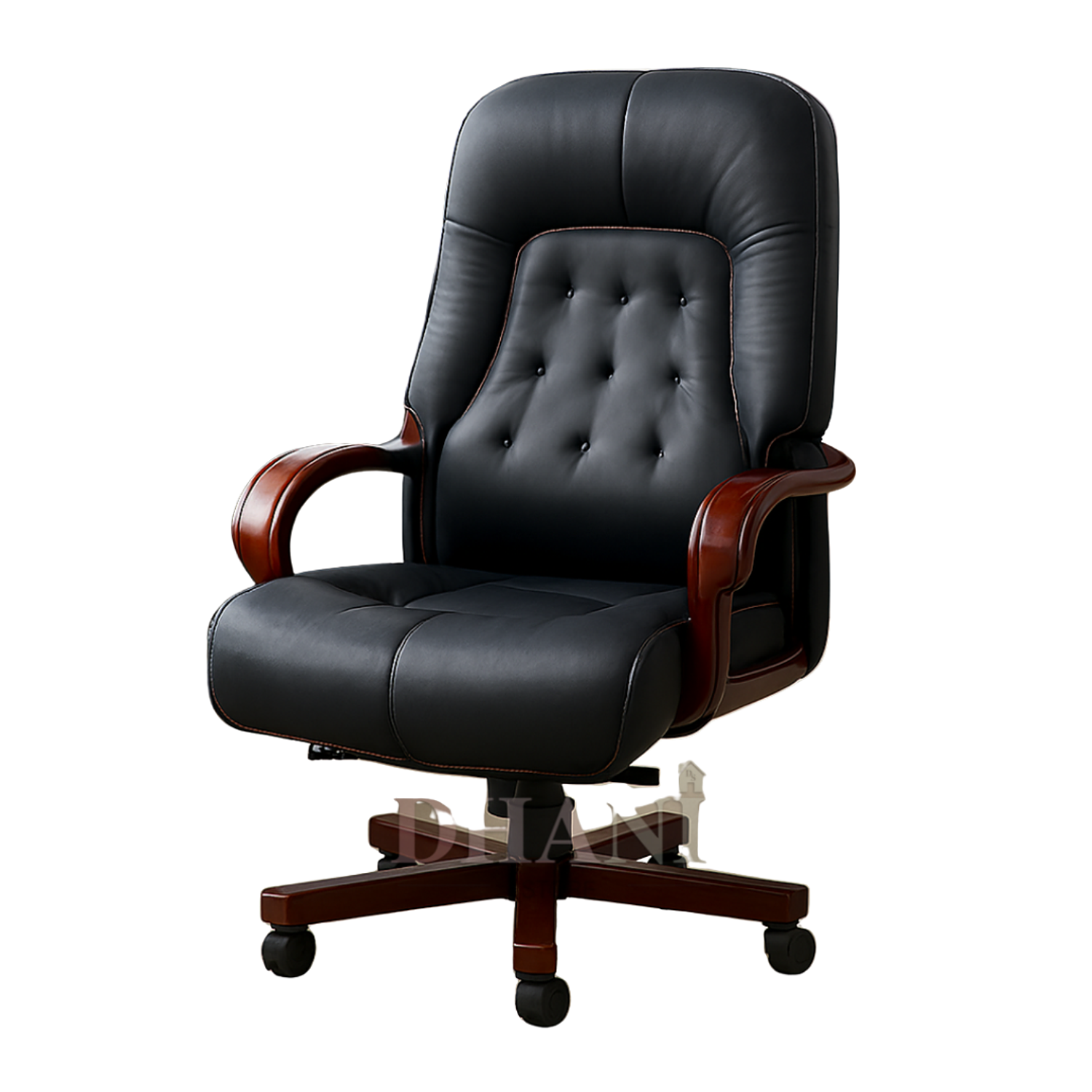 Silla de Escritorio Gerencial Capitoné Ergonómica Ejecutiva Premium para Oficina y Home Office 6