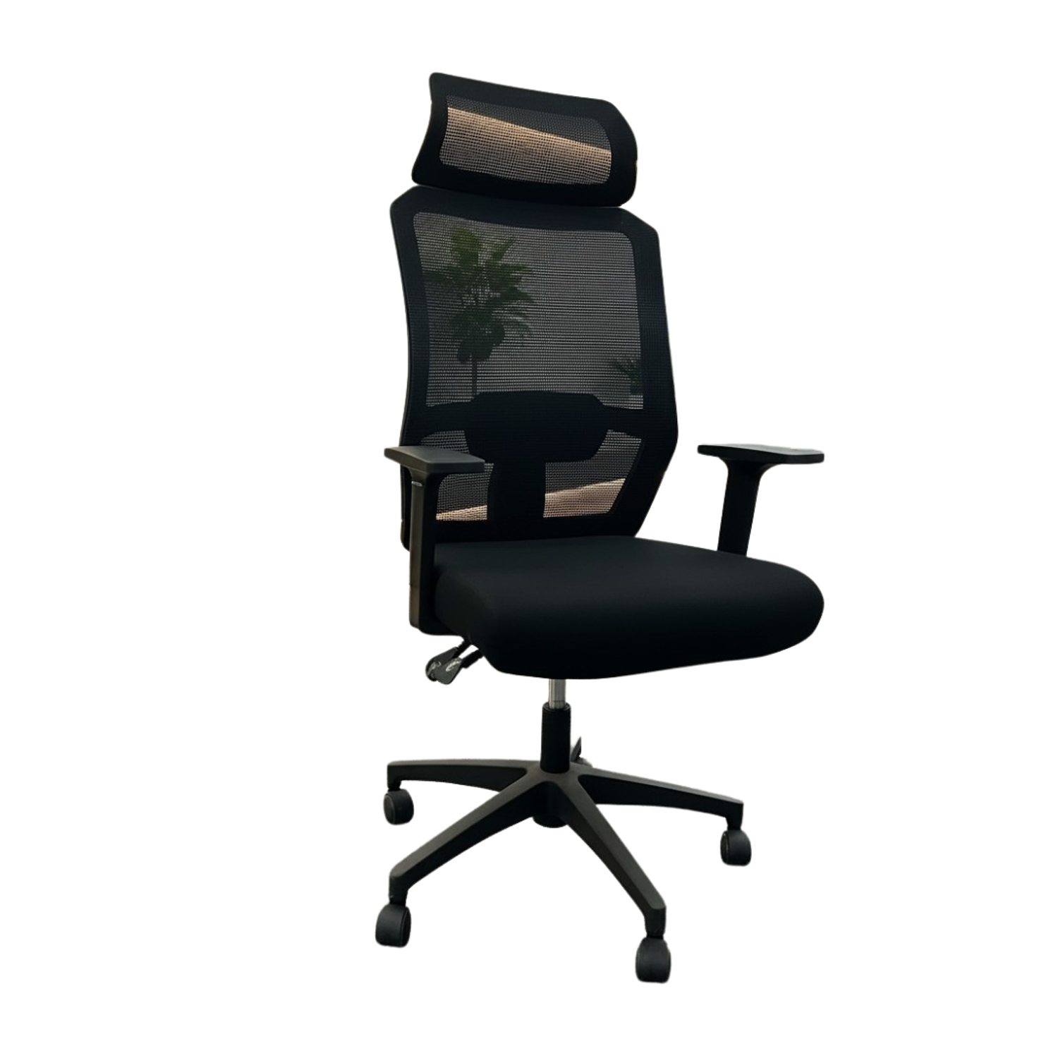 Silla de Escritorio Ergonómica de Malla Ejecutiva con Soporte Lumbar para Oficina y Home Office 4
