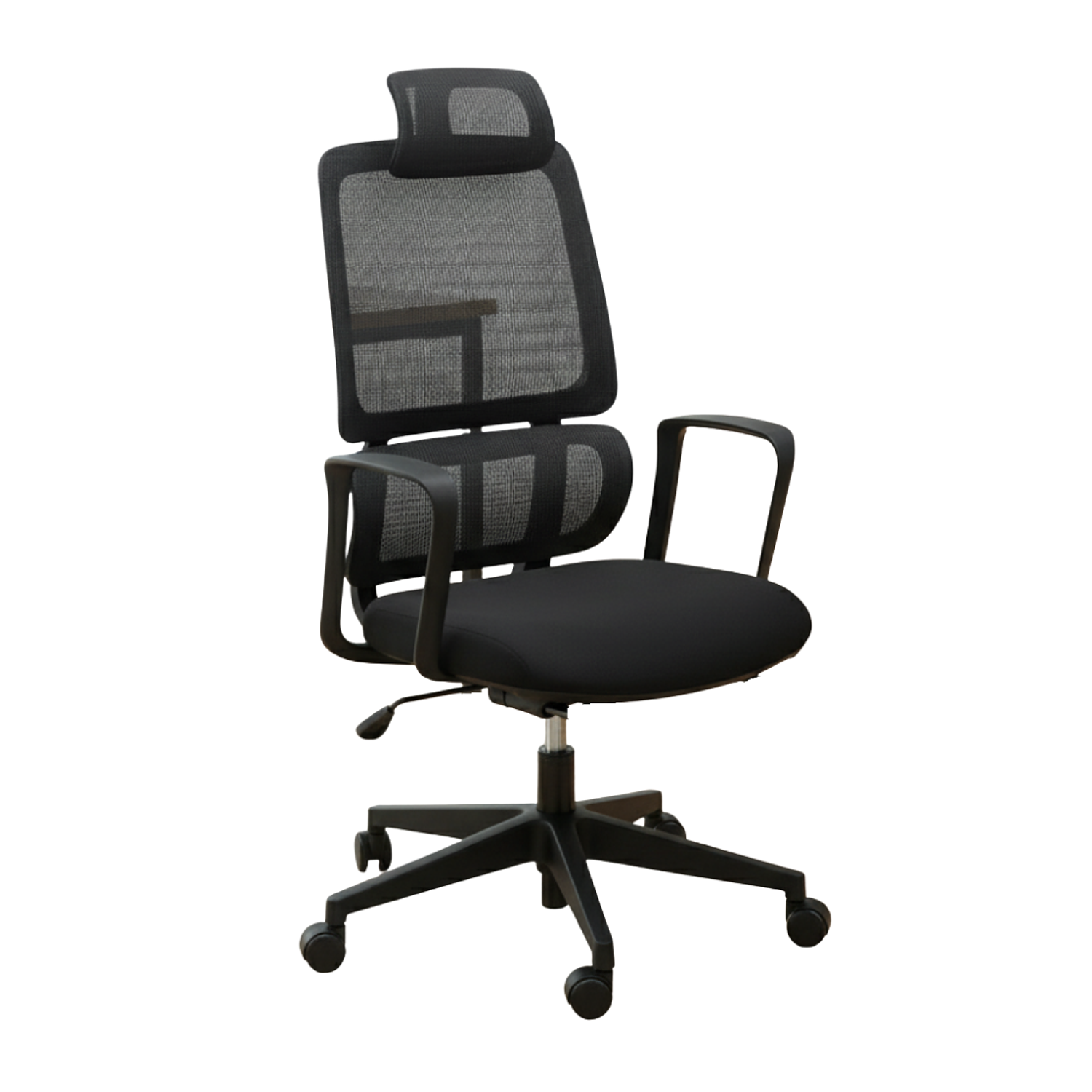 Silla Gerencial Ergonómica de Malla con Soporte Lumbar para oficina ejecutivas 5