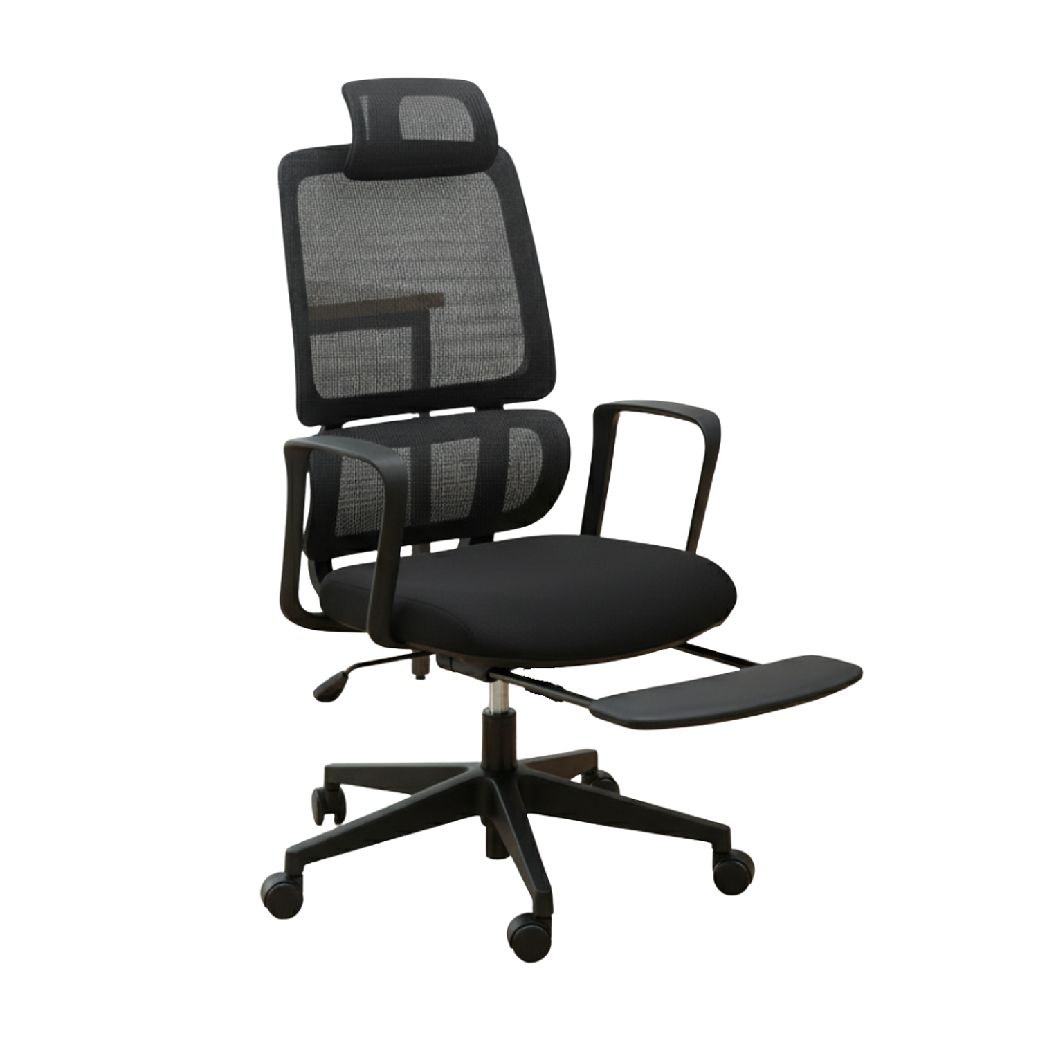 Silla Gerencial Ergonómica de Malla con Soporte Lumbar para oficina ejecutivas 6