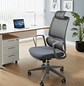 Silla Gerencial Ergonómica de Malla con Soporte Lumbar para oficina ejecutivas - Miniatura 1