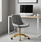 Silla de Escritorio Ejecutivas y Oficina Capitoné Ergonómica Gold –Sillones Gerenciales Modernos - Miniatura 1