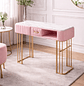 Mesa de Manicure Moderna Profesional con Cubierta MDF - Mesa de Uñas Elegante y Minimalista para Salón - Miniatura 1