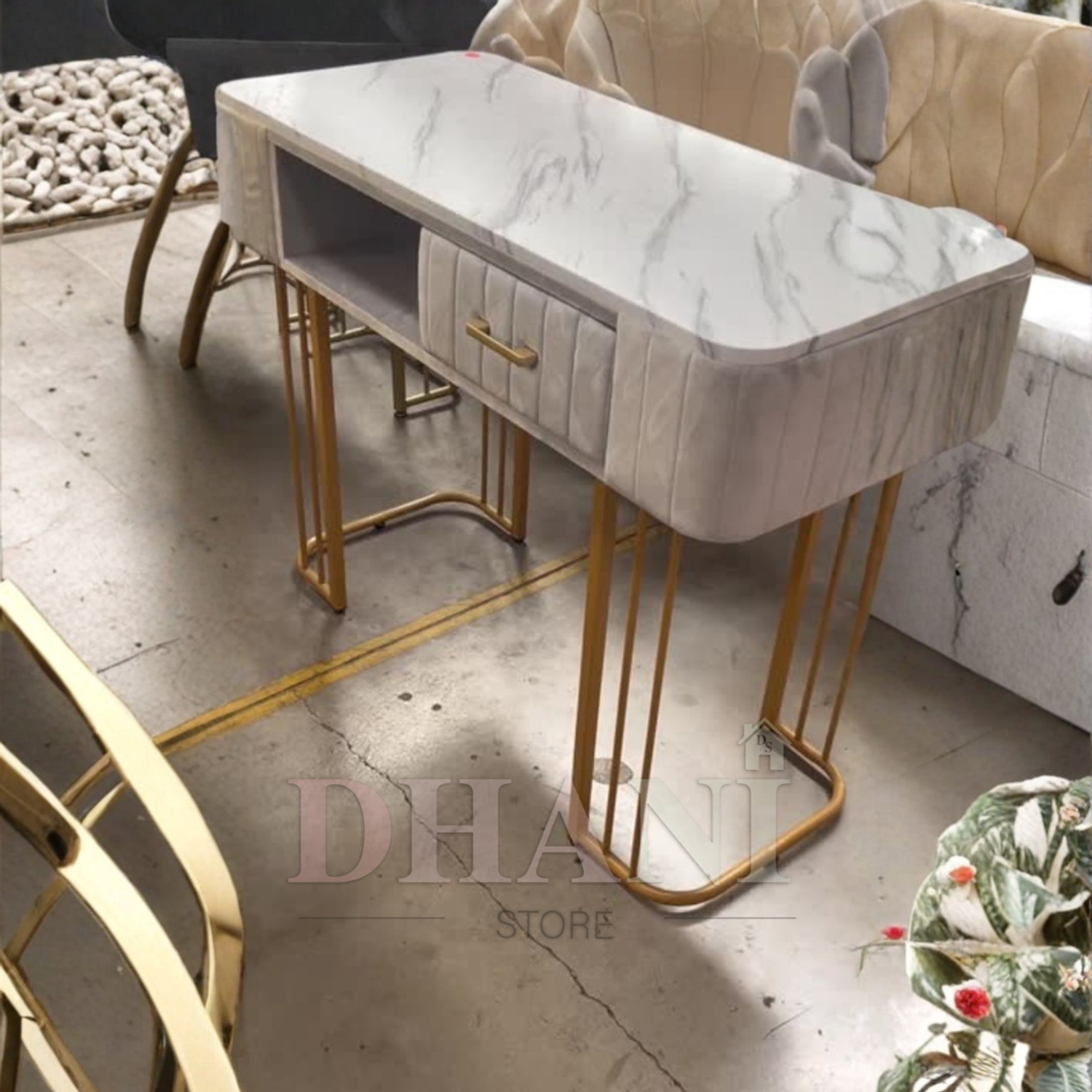 Mesa de Manicure Profesional Elegante MDF para salón o uso personal 12