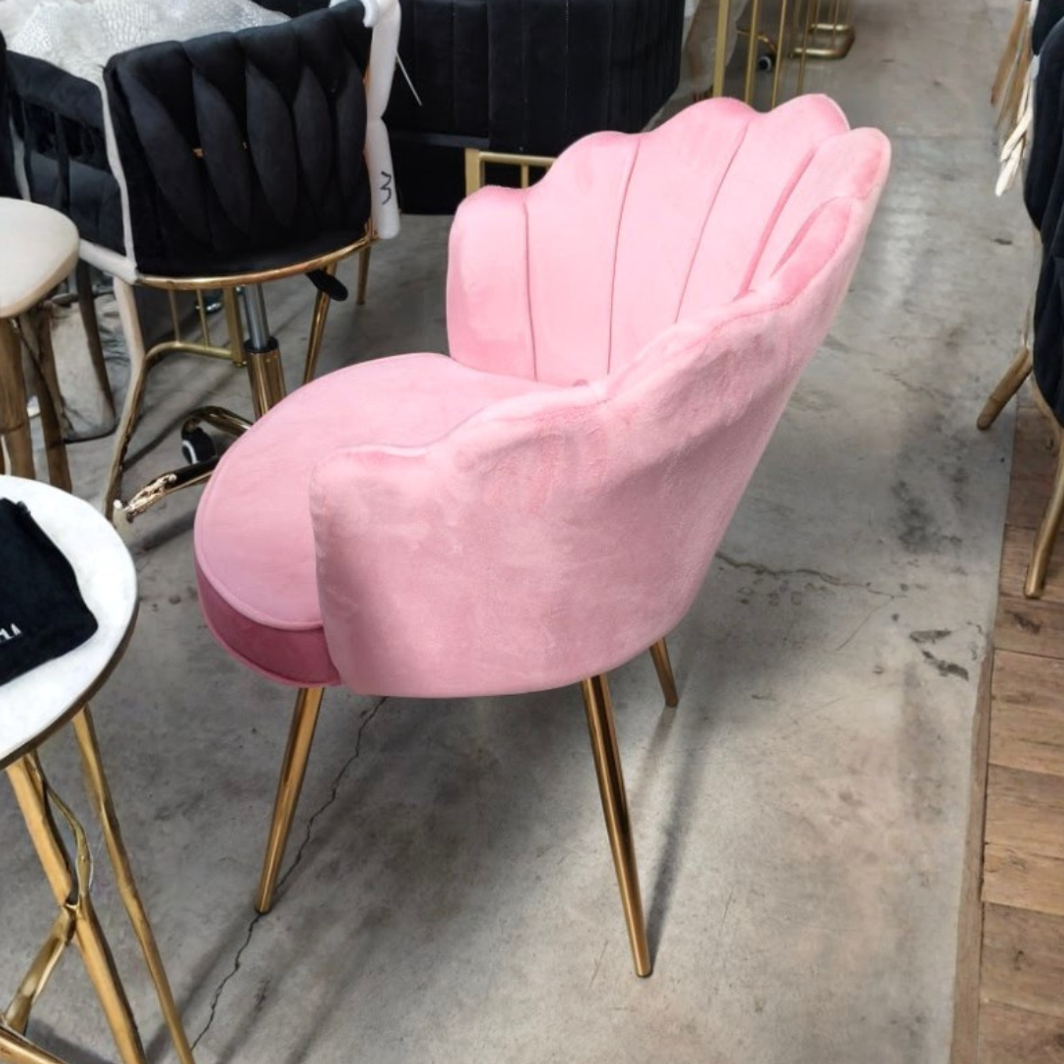 Set de Manicura Profesional Completo con Mesa de Uñas y 2 Sillas de Manicura Profesional 8