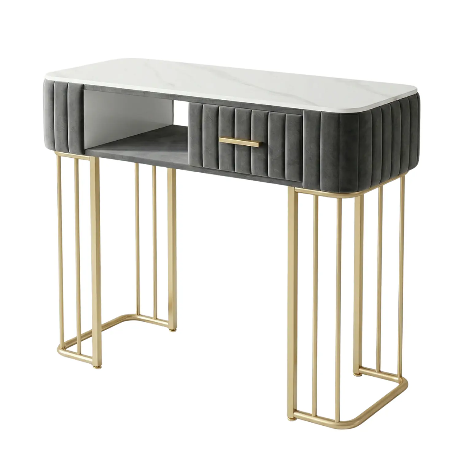 Mesa de Manicure Profesional Elegante MDF para salón o uso personal 8