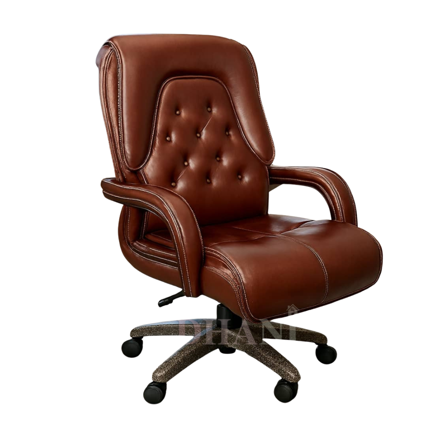 Silla de Escritorio Gerencial Capitoné Ergonómica Ejecutiva Premium para Oficina y Home Office 3