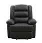 Sofá Bergère Individual Reclinable en Cuero Sintético PU - Miniatura 2