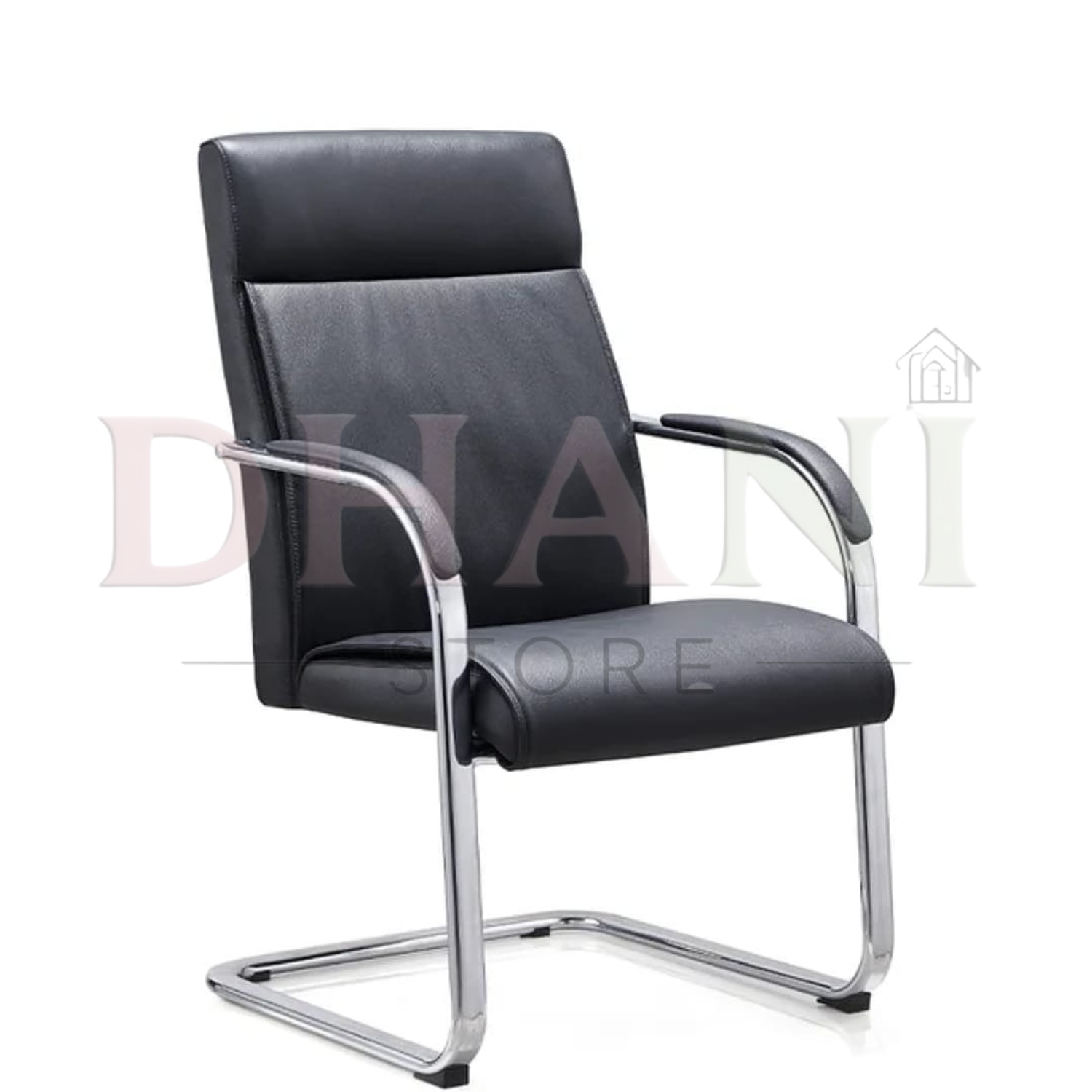 Silla de Visita en Ecocuero Ergonómica para Escritorio, Recepción y Secretaría 2