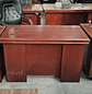 Escritorio de Oficina Clásico De Melamina Enchapado color Caoba - Miniatura 6