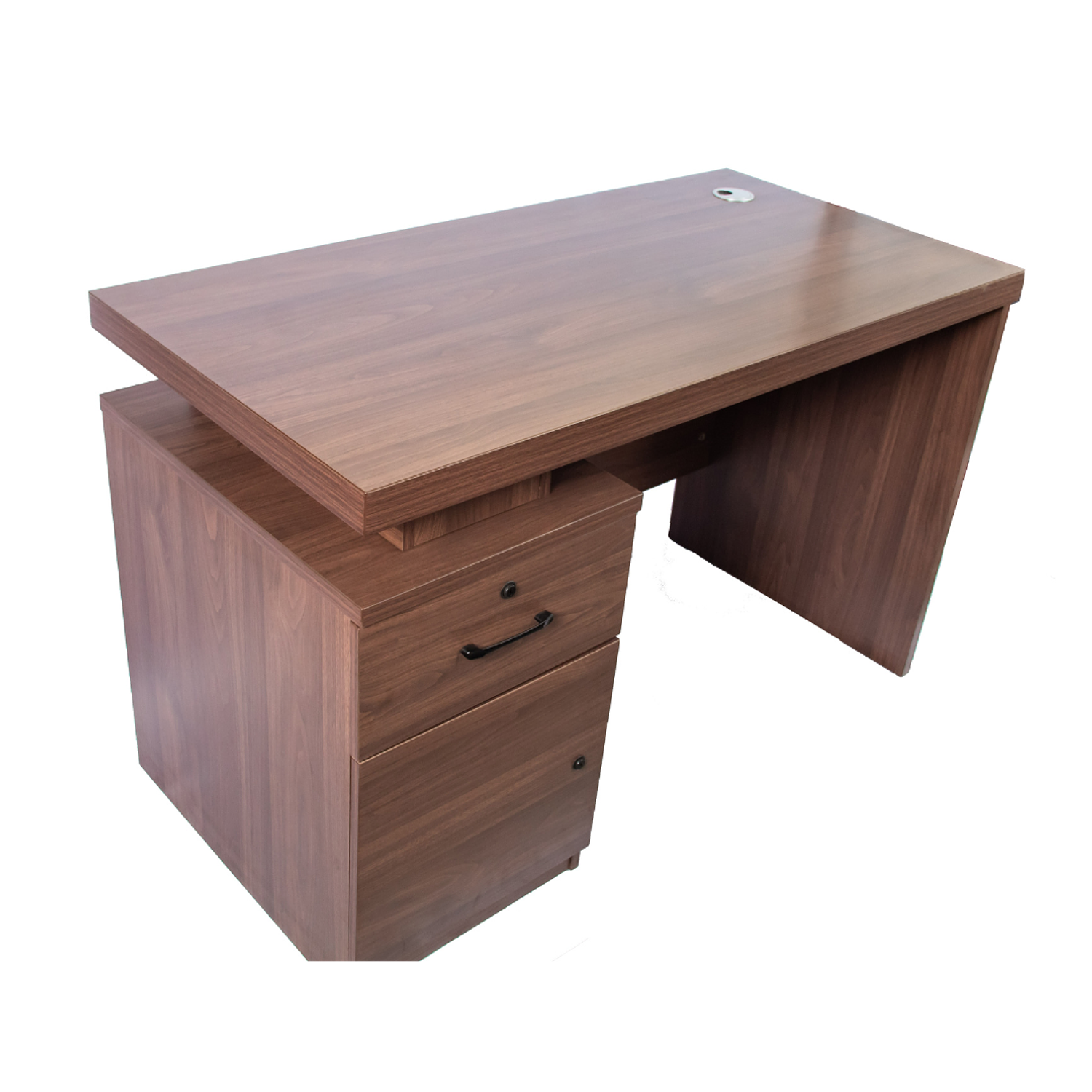 Escritorio de Oficina Clásico con Cajón de Madera 6