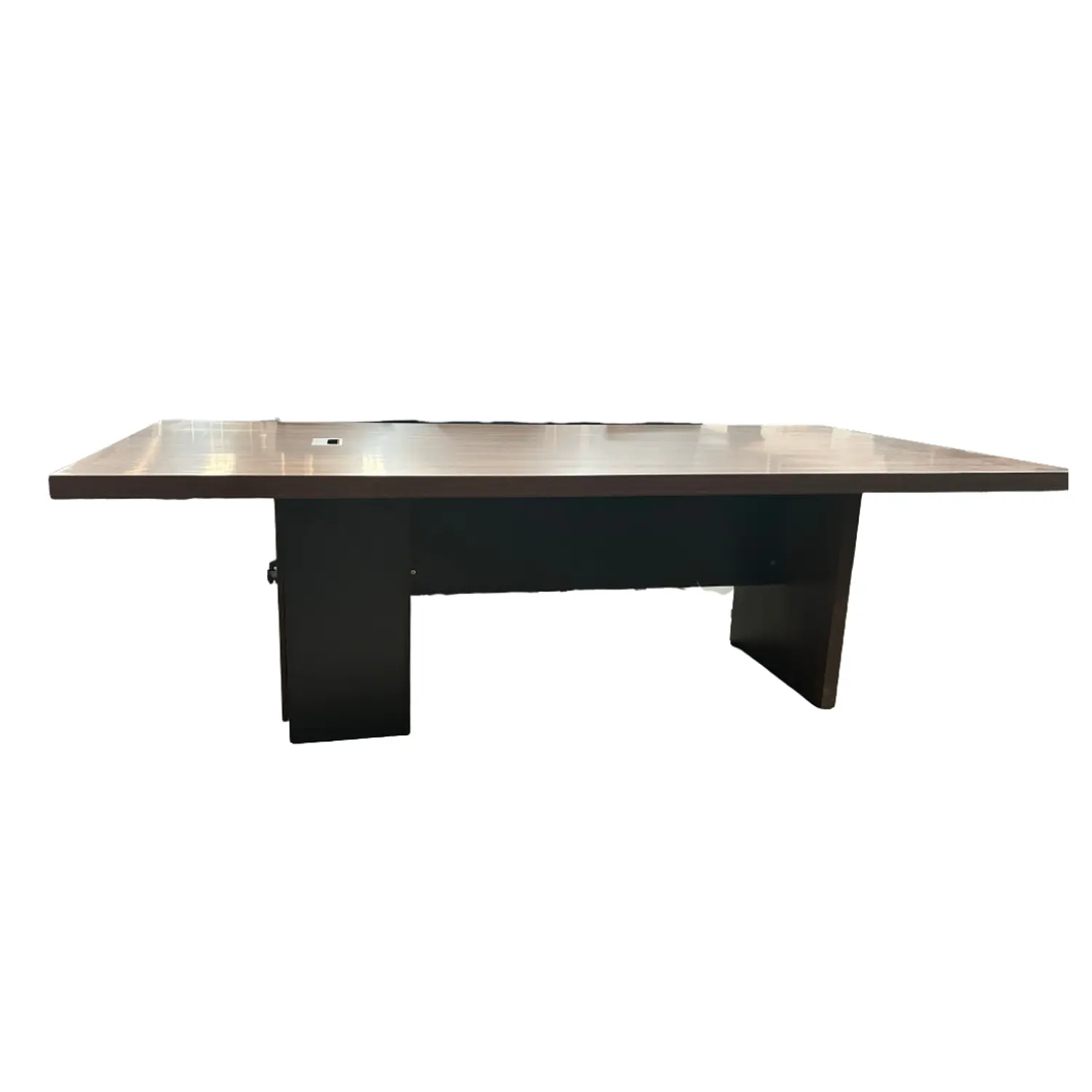 Mesa de Reuniones Rectangular de Madera Moderna para Oficina 5