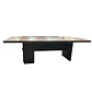 Mesa de Reuniones Rectangular de Madera Moderna para Oficina - Miniatura 5