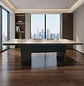 Mesa de Reuniones Rectangular de Madera Moderna para Oficina - Miniatura 2