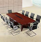 Mesa de Reuniones Rectangular de Madera para Oficina - Miniatura 11