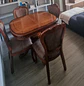 Comedor Extensible de 6 Sillas en Madera Roble Americano - Miniatura 4