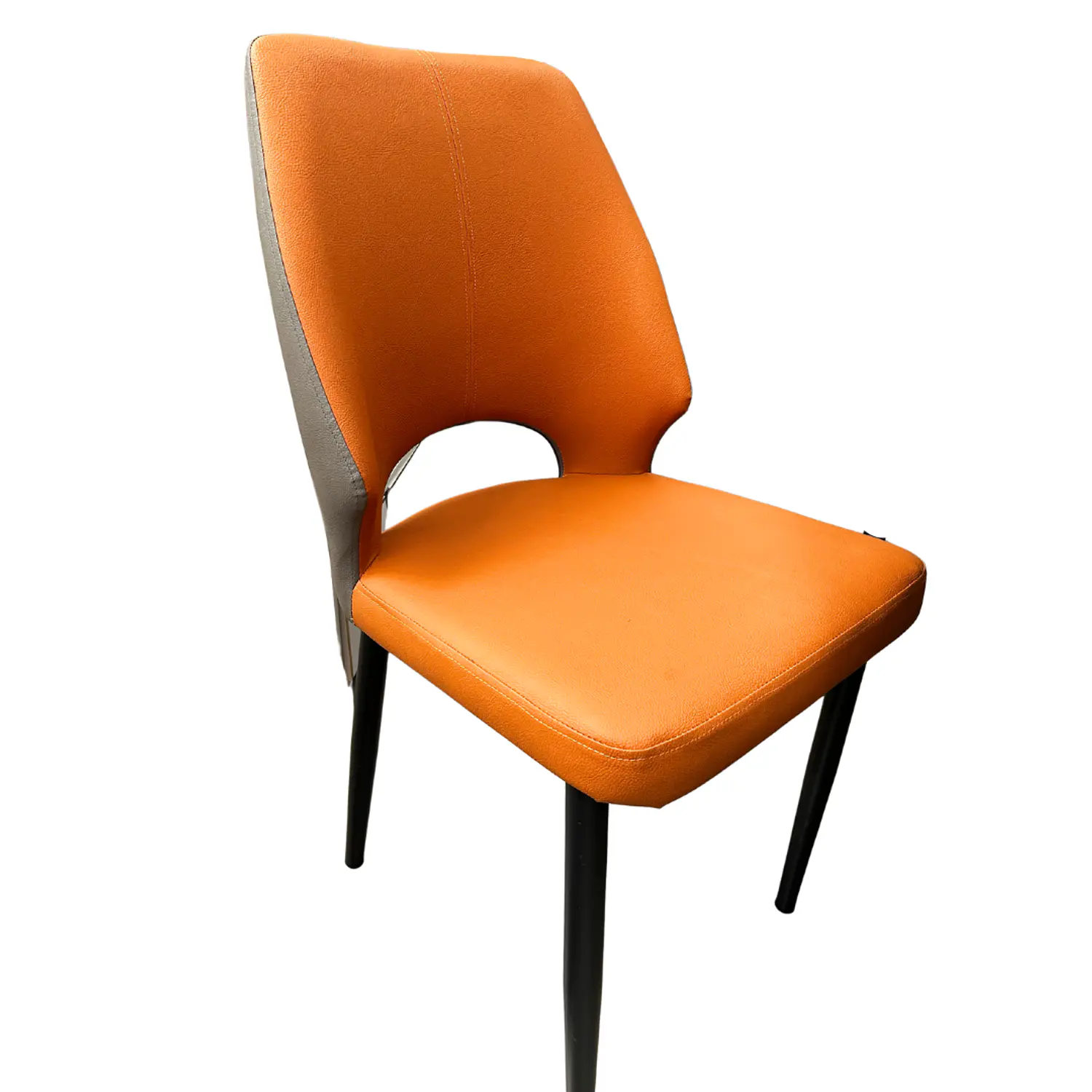  Comedor Rectangular con Cubierta en Piedra Sinterizada y 6 sillas en Ecocuero 11