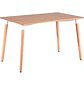 Mesa de Comedor Rectangular de Madera Eames 120x80 con Patas de Madera de Haya - Miniatura 4