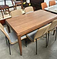 Comedor Clásico Moderno con Mesa Rectangular de Madera con 4 o 6 Sillas Tapizadas - Miniatura 8