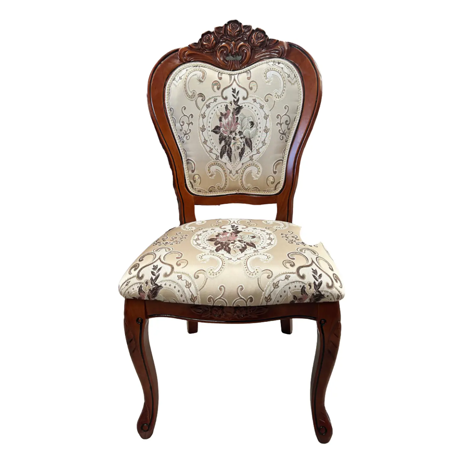 Comedor Rectangular Extensible de Madera 6 a 8 Sillas Tapizadas 5