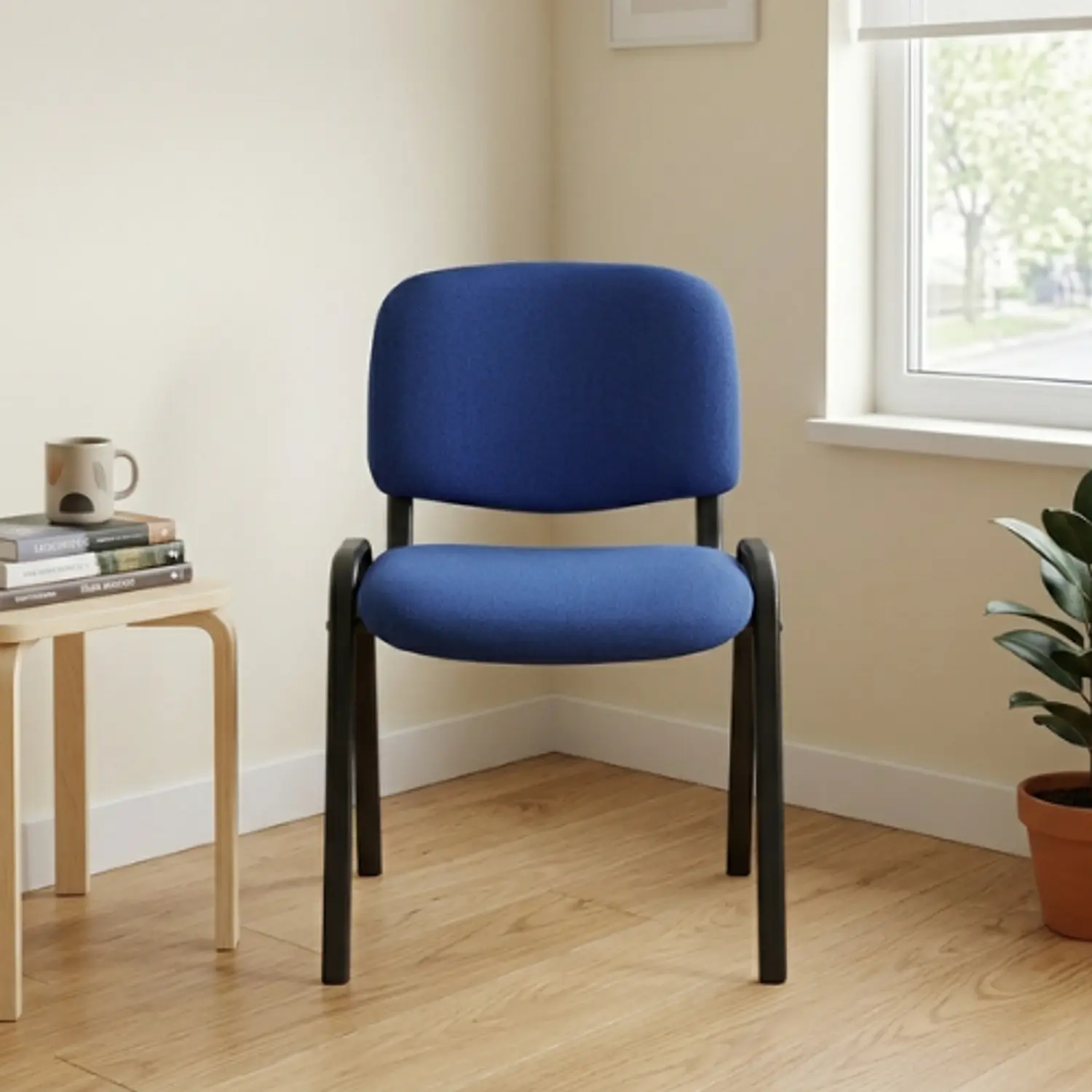 Silla de Reunión Lino Ergonómica para Oficina, Secretaria y Visitas 7