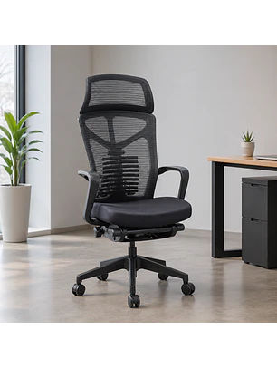 Silla de Escritorio Tropea Reclinable Apoyapiés