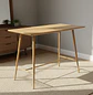 Mesa de Bar Rectangular MDF Moderna con Patas Metálicas - Miniatura 4