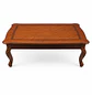 Mesa de Centro Clásica Roble Americano Madera Sólida 140x80 - Miniatura 4