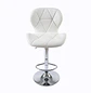 Taburete Bar Ajustable Ecocuero Base Cromada - Miniatura 2