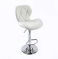 Taburete Bar Ajustable Ecocuero Base Cromada - Miniatura 4