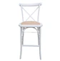 Taburete Bar Crossback Madera Haya Asiento Ratán - Miniatura 16