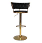 Taburete Bar Queen Dorado Ajustable en Velvet - Miniatura 12