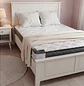 Cama de Madera Estilo Americano Blanca y Diseño Clásico - Miniatura 2