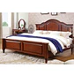 Cama Madera Cinthya Roble Americano Clásico - Miniatura 4