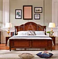 Cama Madera Cinthya Roble Americano Clásico - Miniatura 2