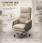 Silla de Escritorio Gerencial Ergonómica Ejecutiva con Apoya Brazos y Respaldo Alto - Miniatura 3
