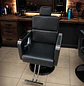 Sillón de Barbería Profesional Reclinable con Base Cuadrada y Hidráulica  Atlas Pro - Miniatura 4