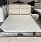 Cama Beige 2 Plazas Tapizada con Luces LED  - Miniatura 4