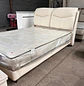 Cama Beige 2 Plazas Tapizada con Luces LED  - Miniatura 5